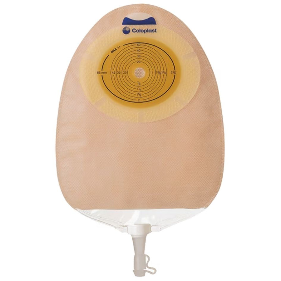 Coloplast Sensura One Piece Urostomy Pouch, Opaque or Transparent, Midi or Maxi, Non-Convex, Cut to Fit options (10/Box)