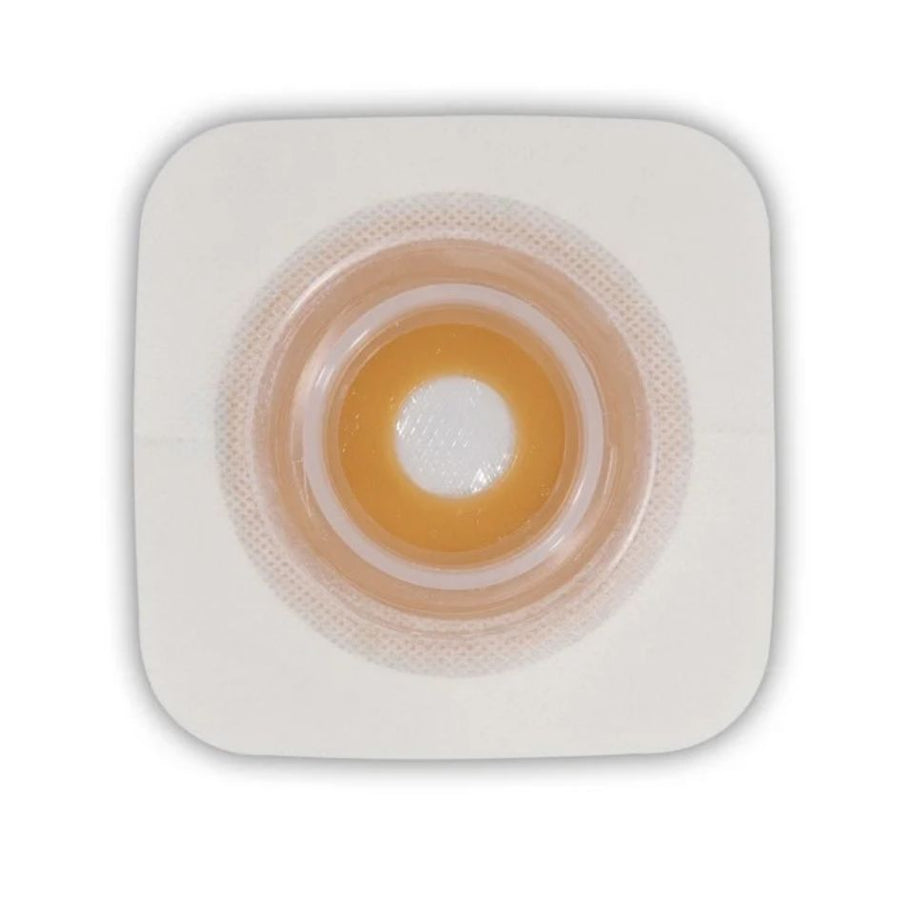 Convatec Natura Two Piece Moldable Flat Skin Barrier, with Durahesive or Stomahesive, Hydrocolloid or Acrylic Tape Collar, White (10/box)