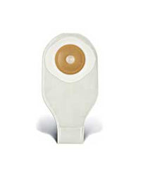 Convatec ActiveLife One Piece Convex Drainable Pouch, Transparent, Tail Clip, Durahesive Skin Barrier, with Tape Collar, Presized Openings (5/Box)