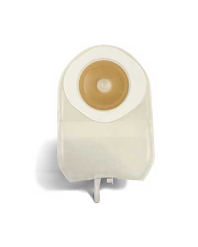 Convatec ActiveLife One Piece Convex Urostomy Pouch, Transparent, with Bendable Tap, with Collar, Durahesive Barrier, Presized Openings (10/box)