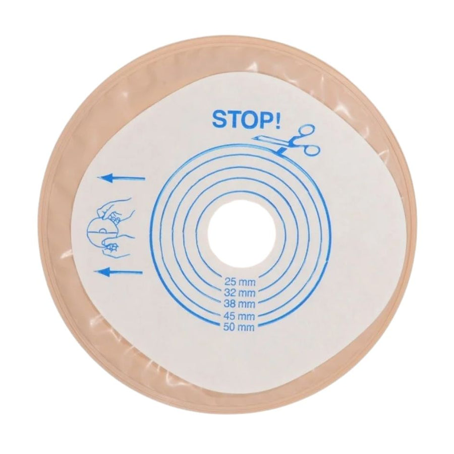 Convatec ActiveLife One Piece Stoma Cap, Opaque, with Filter, Stomahesive, Cut to Fit (30/box)