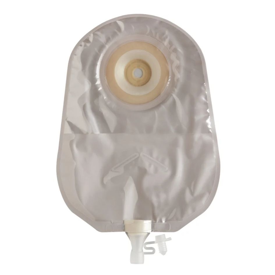 Convatec Esteem Body One Piece Soft Convex Urostomy Pouch, Transparent, Durahesive Skin Barrier, Cut to Fit (10/Box)