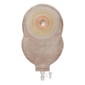 Convatec Esteem+ One Piece Soft Convex Urostomy Pouch, Transparent, Soft Tap Closure, Hydrocolloid Skin Barrier, Cut to Fit (10/Box)