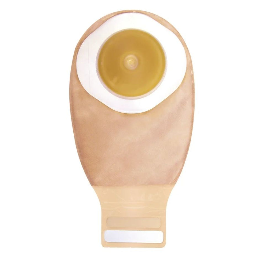 Convatec Esteem Plus One Piece Convex Drainable Pouch, Opaque or Transparent, InvisiClose Tail Closure, Durahesive Skin Barrier, with Collar, Presized (10/box)