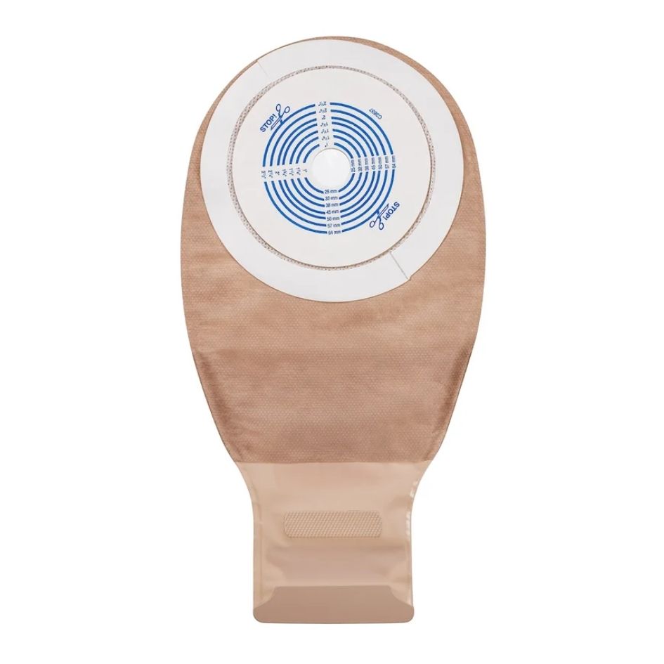 Convatec Esteem Plus One Piece Drainable Pouch, Transparent or Opaque, InvisiClose Tail closure, with or without Filter, Modified Stomahesive Skin Barrier, without Tape Collar, Pre-Sized or Cut to Fit (10/Box)