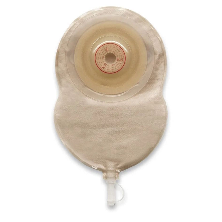 Convatec Esteem Plus One Piece Flex Convex Urostomy Pouch, Opaque, Safe Seal Clipless Closure, with Filter, Hydrocolloid Skin Barrier, Cut to Fit (10/box)
