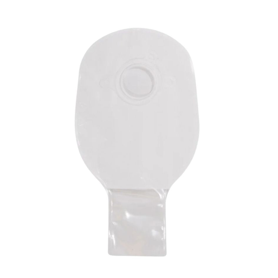 Convatec Little Ones Two Piece Standard Drainable Pouch, Transparent with 1 sided Comfort Panel, Moldable Tail Clip (10/box)