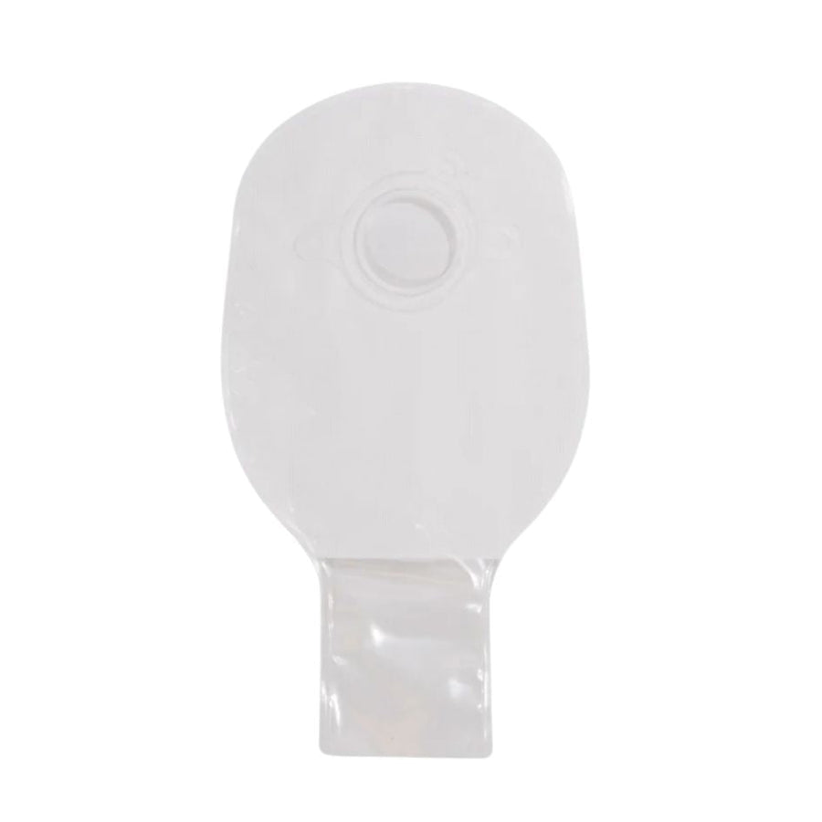 Convatec Little Ones Two Piece Standard Drainable Pouch, Transparent with 1 sided Comfort Panel, Moldable Tail Clip (10/box)
