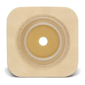 Convatec Natura Two Piece Durahesive Flexible Skin Barrier, with Acrylic Tape Collar, Tan, Cut to Fit (10/Box)