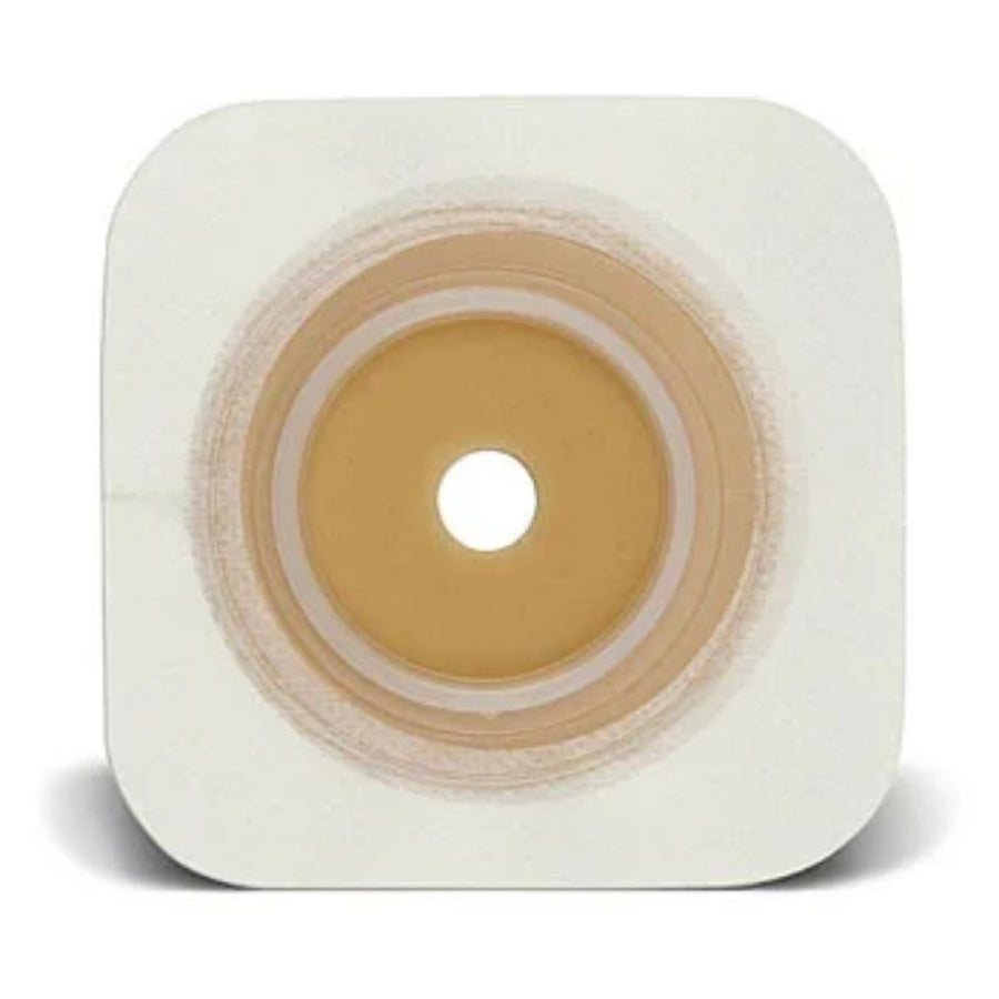 Convatec Natura Two Piece Durahesive Flexible Skin Barrier, with Acrylic Tape Collar, White, Cut to Fit (10/Box)