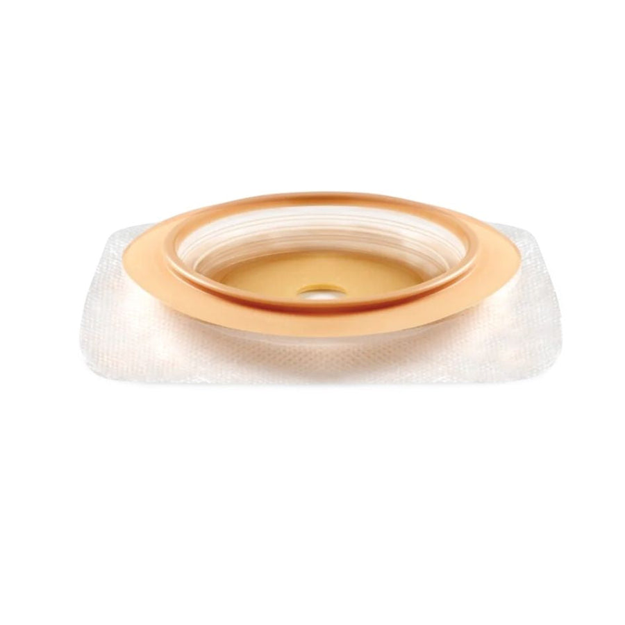 Convatec Natura Two Piece Flat Accordian Flange, Stomahesive Skin Barrier, with Acrylic Tape Collar, White, Cut to Fit (10/box)
