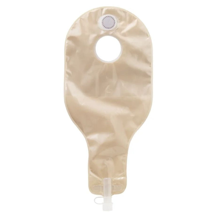 Convatec Natura Two Piece High Output Pouch, Opaque, Replaceable Filter, with 1 sided Comfort Panel, Anti Reflux Valve, Outlet with Spout and Cap (5/box)