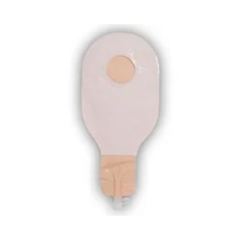 Convatec Natura Two Piece High Output Pouch, Transparent, Replaceable Filter, with 1 sided Comfort Panel, Anti Reflux Valve, Outlet with Spout and Cap (5/box)