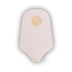 Convatec Natura Two Piece Urostomy Pouch, Transparent, no Filter, with Bendable or Accuseal Tap, with 1 sided Comfort Panel (10/box)