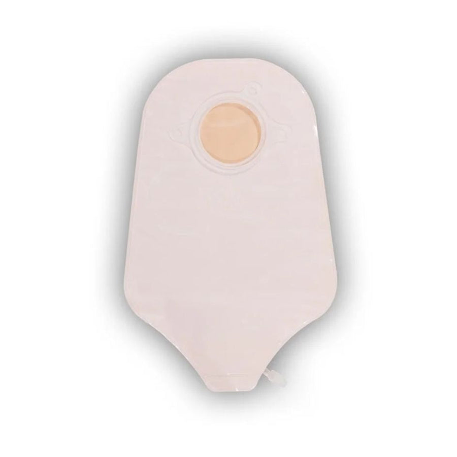 Convatec Natura Two Piece Urostomy Pouch, Transparent, no Filter, with Bendable or Accuseal Tap, with 1 sided Comfort Panel (10/box)