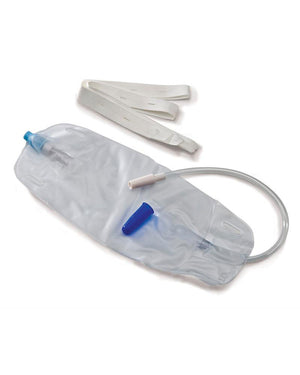 Covidien Dover Leg Bag Kit with Twist Valve, Leg Straps and 12" Extension Tubing 500ml (1 Each)