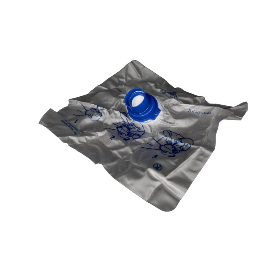 CPR Mask RESQ-AID Protective Barrier, close up