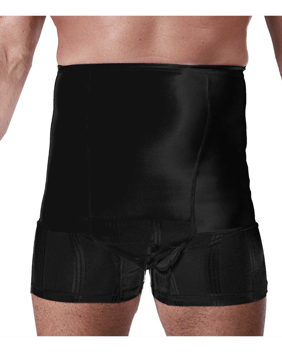 CUI Fulcionel mens high waist boxer hernia girdle black