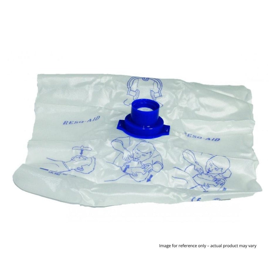close up of the Dentec CPR Face Shield