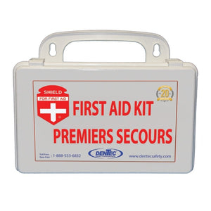 BCCSA First aid kit level 1 by Dentec in plastic case