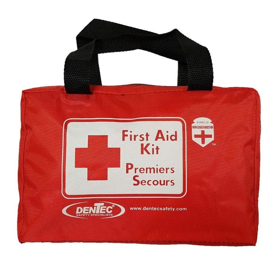 BCCSA First aid kit level 3 by Dentec in red soft pack