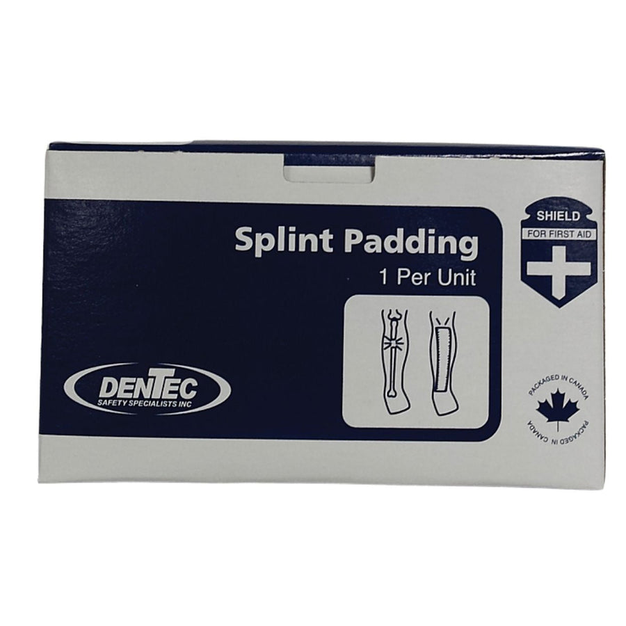 package of the foam splinter by Dentec
