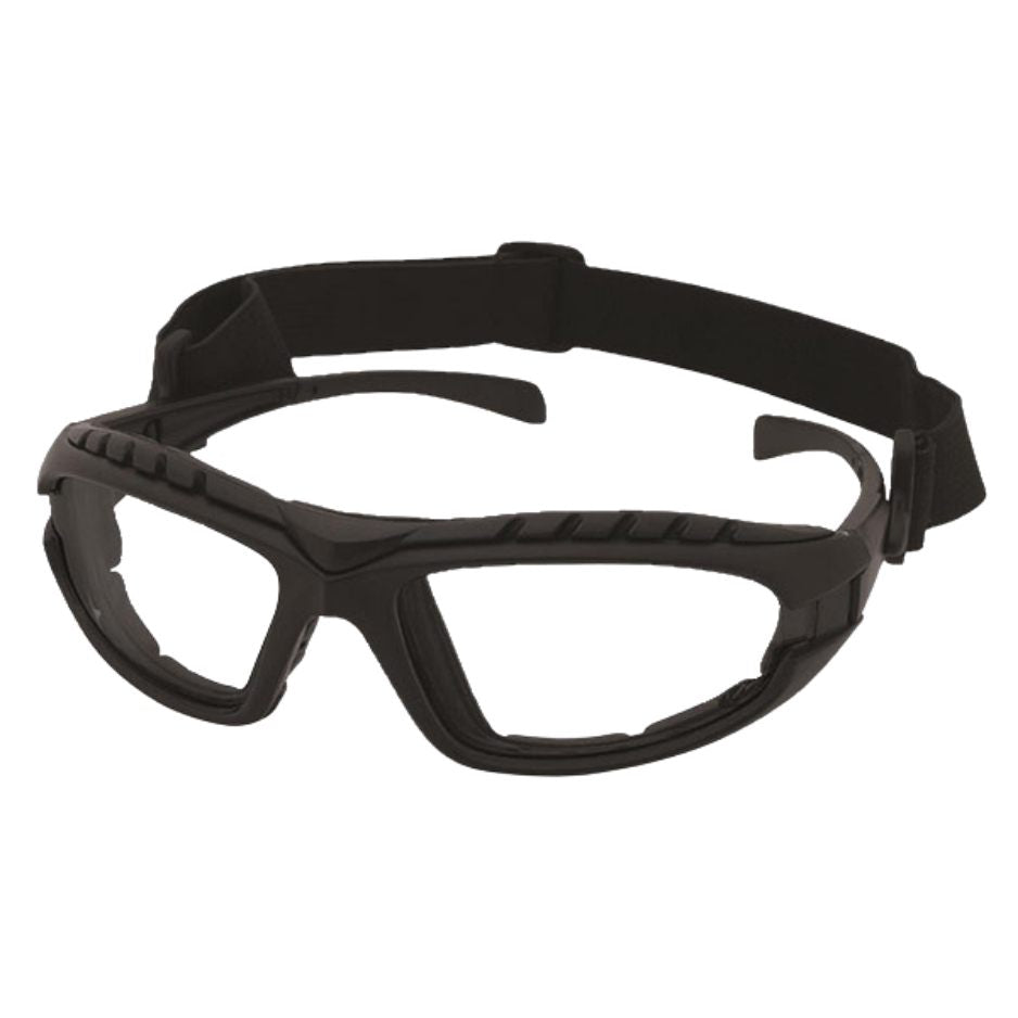 front view of the Goggles Dust Devil Clear by Dentec
