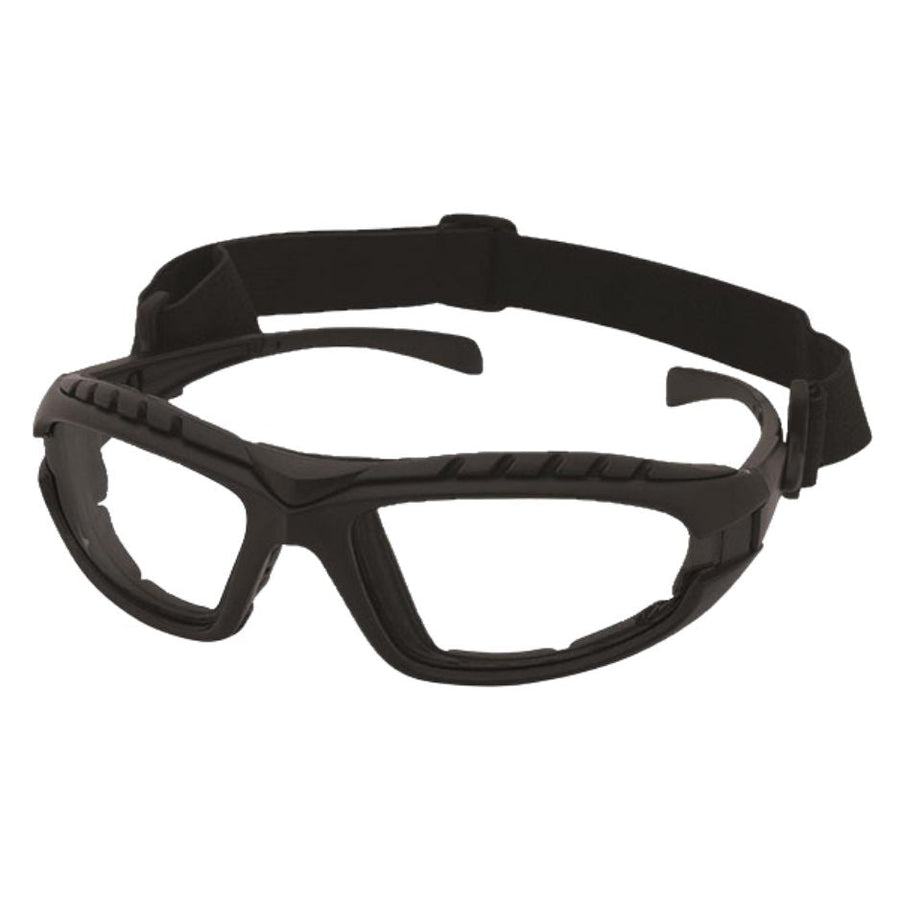 front view of the Goggles Dust Devil Clear by Dentec