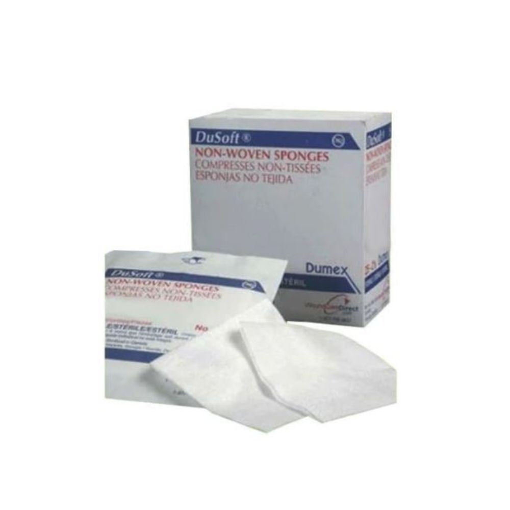 derma sciences dusoft gauze non woven sponge 4ply sterile