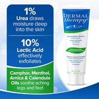 dermal therapy foot massage cream 2 details front view