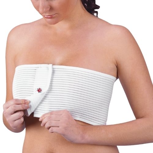design veronique 6 inch breast wrap front view
