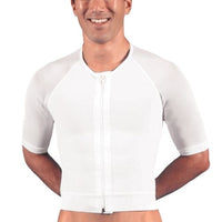 design veronique 642 zippered compression tank arm sleeve front view