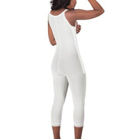 design veronique 855h zippered high back full body girdle front view