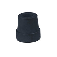 drive small quad cane tips black 12 front view