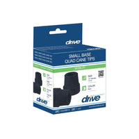 drive small quad cane tips black 12 package view