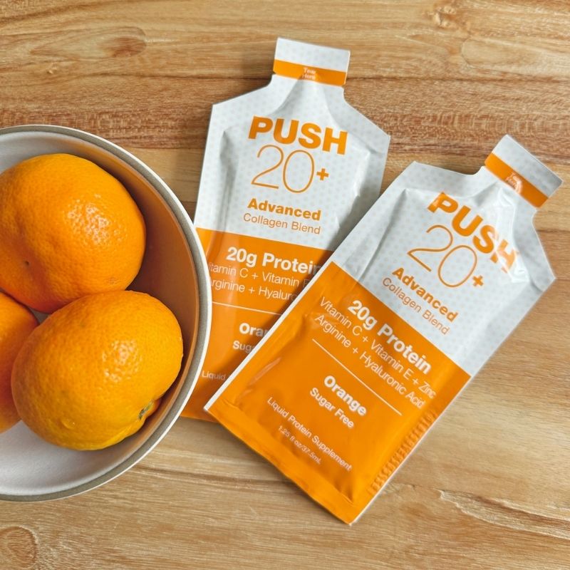 PUSH 20+ Advanced Collagen Blend - Packet - Orange