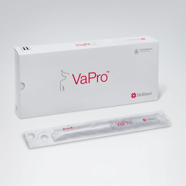 Hollister Vapro Touch-Free Hydrophilic Intermittent Catheter (30/Box)