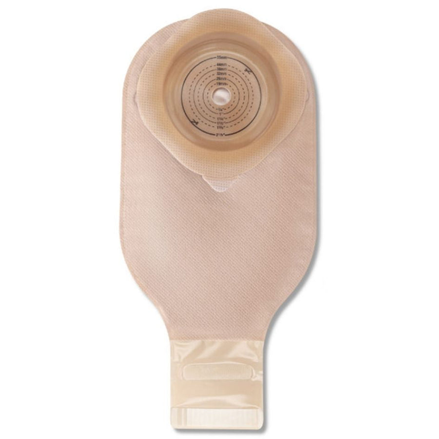Hollister CeraPlus One Piece Soft Convex Drainable Pouch with Lock'n Roll Closure, Opaque, with Filter, with or without Tape Border, Presized or Cut to Fit (5/Box)