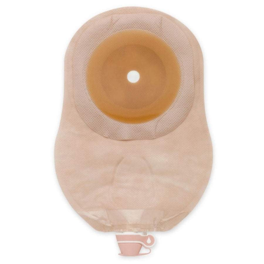 Hollister CeraPlus One Piece Flat Urostomy Pouch, Enhanced Design, Ultra-clear, with Tape Border, Cut to Fit (10/Box)
