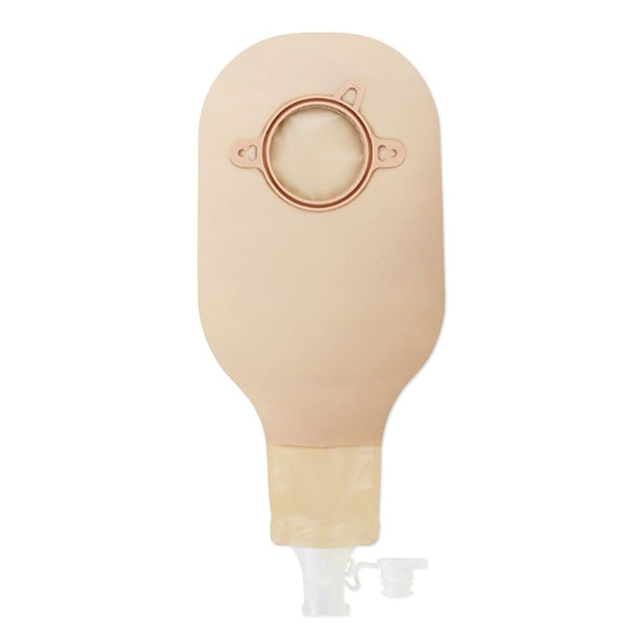 Hollister New Image Two Piece High Output Drainable Ostomy Pouch, Enhanced Design, with Filter, Transparent (10/Box)