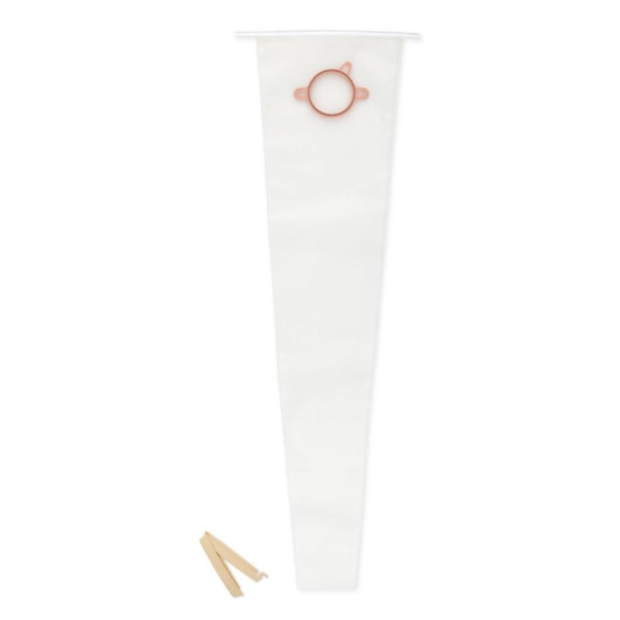 Hollister New Image Two Piece Irrigator Sleeve, Transparent, No Filter (5/Box)