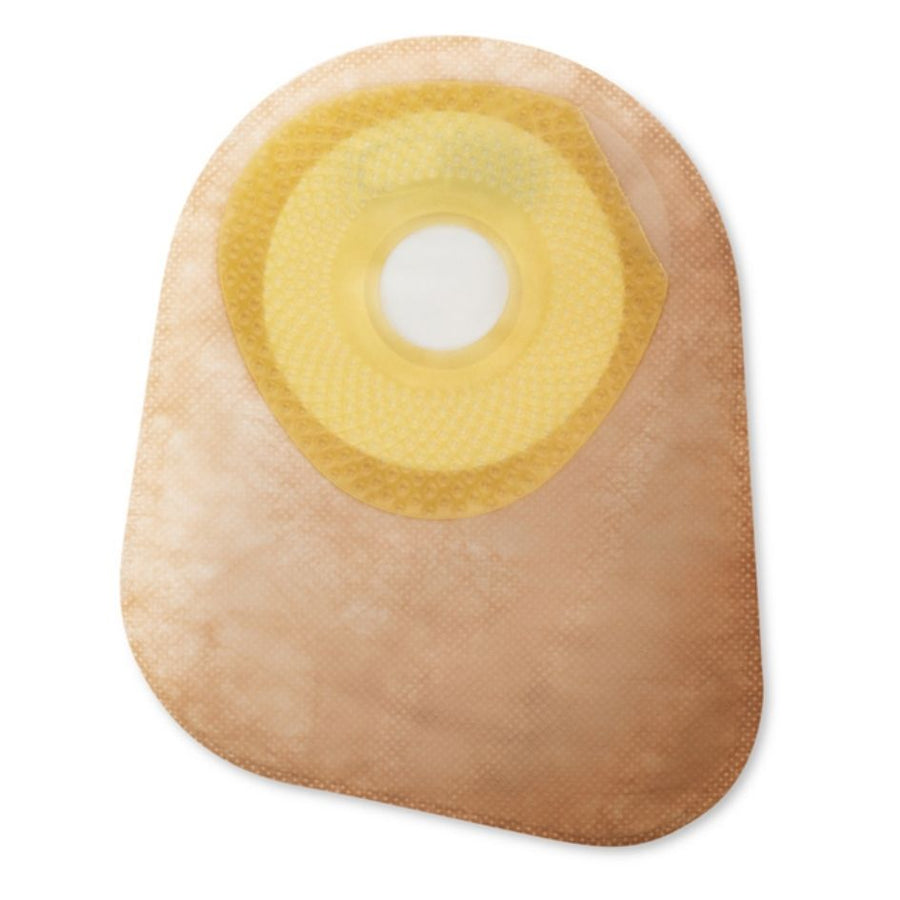 Hollister Premier One Piece Closed Mini Ostomy Pouch, with filter, Beige, Flat SoftFlex Barrier, Presized or Cut to Fit (30/Box)