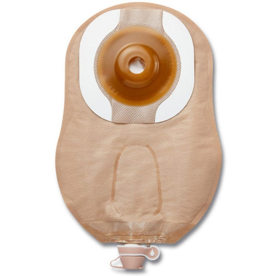 Hollister Premier One Piece Urostomy Pouch, Enhanced Design, no Filter, with Tape Border, Transparent, Beige, or Ultra-clear, Flat Flextend Barrier, Presized or Cut to Fit (10/Box)