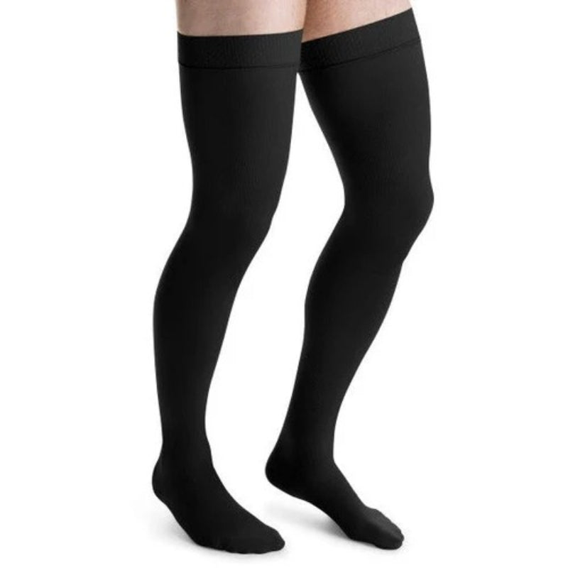 jobst-115-formen-thigh-high-compression-sock-closed-toe-black-1-side