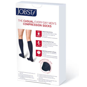 jobst formen casual compression sock product box, back view