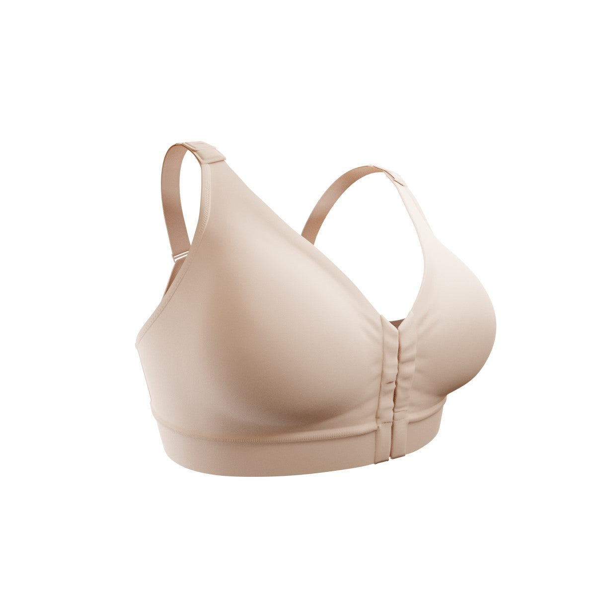 LaBratory Bra in bombshell nude with no model, side view.