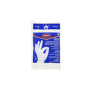 mansfield cotton gloves white