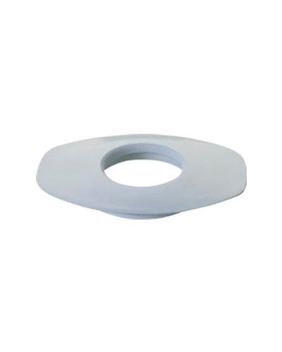 Marlen Oval All Flexible Mounting Ring Convex 3-3/4" x 2-3/4" (9.5 cm x 7.0 cm), precut options from 5/8" up to 1 9/16", Green Natural Rubber (1 Each)
