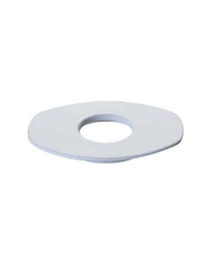 Marlen Oval All Flexible Mounting Ring Flat 3-3/4" x 2-3/4" (9.5 cm x 7.0 cm), precut options from 5/8" up to 1 9/16", Green Natural Rubber (1 Each)