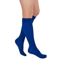 medi-fc142-rejuva-high-knee-compression-sock-15-20-mmhg-freedom-blue-unisex-1-side-view